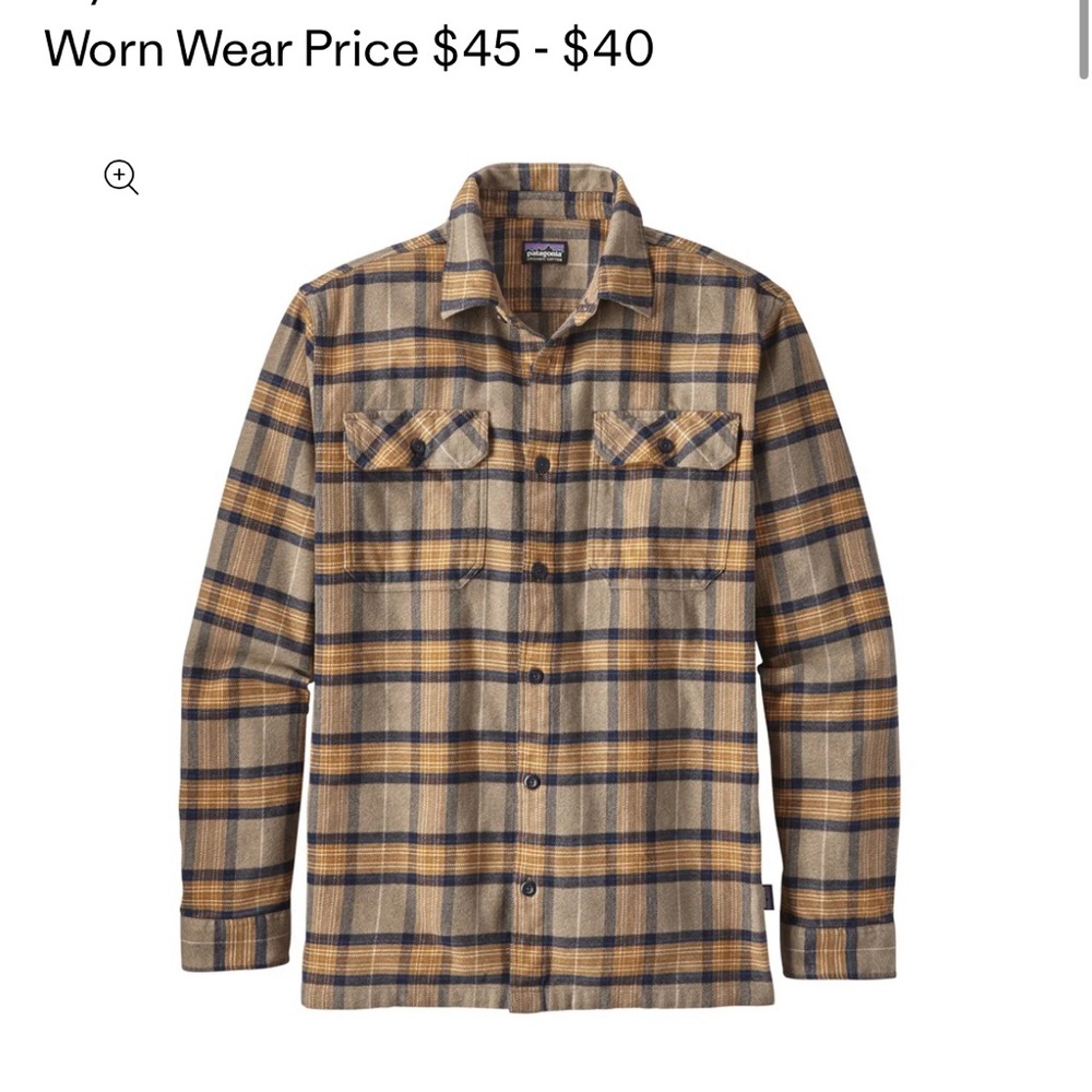 Patagonia Men's Long-Sleeved Fjord Flannel Shirt